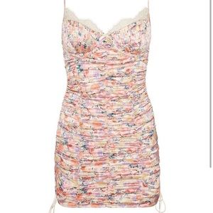 For Love and Lemons Gardenia Mini Dress